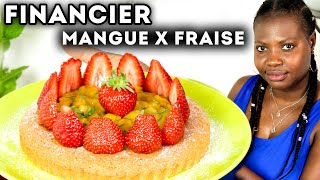FINANCIER MANGUE x FRAISE 🥭🍓 (Que Faire Avec des Blancs d'Oeufs ?)