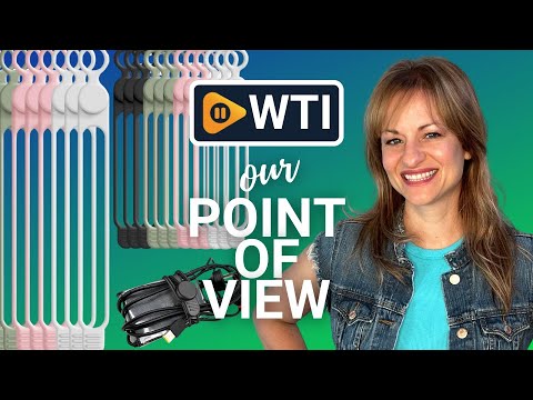 Nearockle Silicone Cable Ties Cord Organizer for Cable Management - WTI product video review
