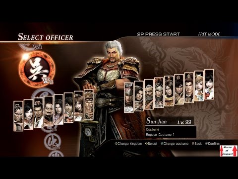 Dynasty Warriors 8 Level 5 Weapon Guides - Sun Jian (Assault on Xuchang - Wu Forces)