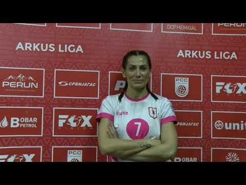 Najava 16. kola ARKUS lige (žene) - igračica Mladosti NP - Glušica Leposava