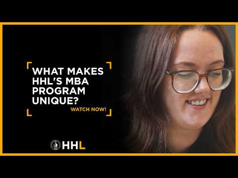 What makes HHL's MBA program unique?