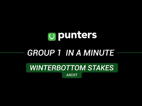 Winterbottom Stakes - Group 1 in a Minute | Punters