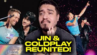 JIN &amp; COLDPLAY LIVE! &#39;The Astronaut&#39;, &#39;My Universe&#39; Performance | Reaction
