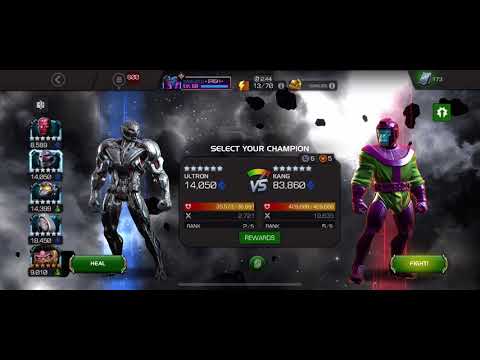 MCOC- Ultron slaps V3 final boss Kang