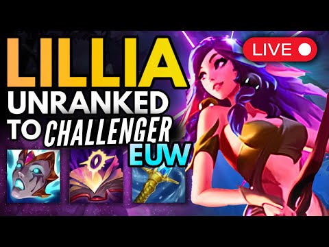 Unranked to Challenger EUW DAY 11 - Lillia - League of Legends