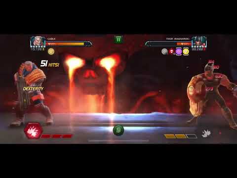 6* Rank 2 Cable with Apocalypse synergy - one shot Act 6.4.2 boss Thor Ragnorok