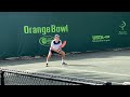 Orange Bowl 16s Videos; Rain Continues at Junior Orange Bowl, Doubles Canceled; Australian National Junior Championships Conclude; Bullard Wins First Indian Wells Challenger Wild Card Event