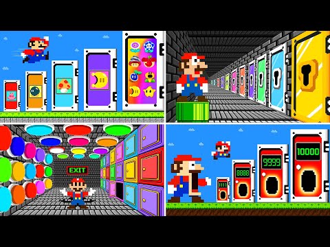 INSANE Mario Door Challenge With Giant Monster Compilation 🔥 | ALL EPISODES (Season 10)