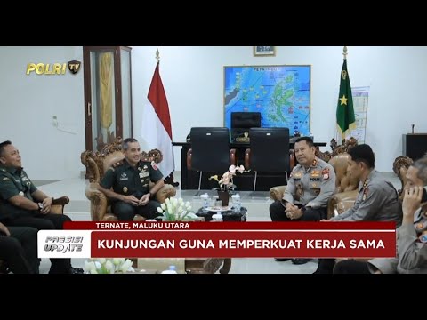 PRESISI UPDATE: KAPOLDA MALUKU UTARA LAKUKAN SILATURAHMI KE KOREM 152/BABULLAH 17/04/25 (21.00)