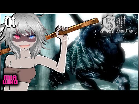 Salt and Sanctuary Walkthrough 100% No Commentary - The Unspeakable Deep Boss Fight 01