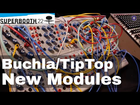 Superbooth 22: Buchla And Tiptop Audio - Eurorack 200 Series
