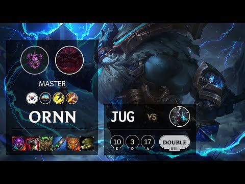 Ornn Jungle vs Ekko - KR Master Patch 10.3