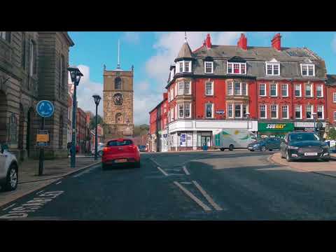 Dashcam Driving Through Morpeth, Northumberland