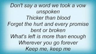 Kim Richey - Keep Me Lyrics