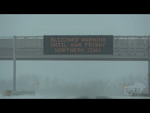 2-4-2021 Des Moines, Iowa - Blizzard Like Conditions