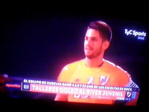 TALLERES 4 RIVER 0 FECHA 7 SUPERLIGA ARGENTINA (MEJORES JUGADAS) (VIDEO GRABADO DESDE CELULAR)
