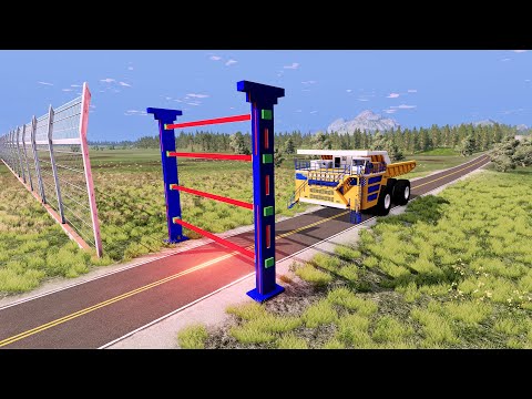 Cars Vs Laser gate - Beam NG Drive | Avon Sparsh