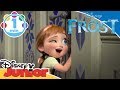 Frost | Musik: Vill du inte ut och leka? 🎶- Disney Junior Sverige