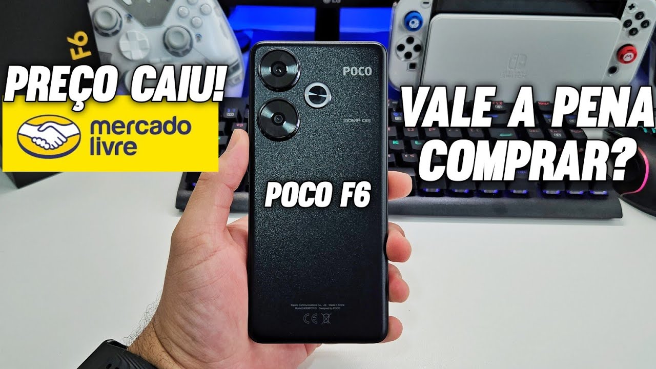 PREÇO CAIU! POCO F6 1 MÊS DE USO VALE A PENA?