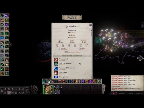 PF Wrath of the righteous Solo Unfair Boss fight - Nalfeshnee
