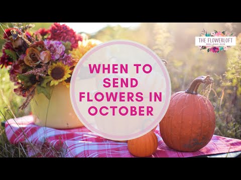 Celebrate this October with flowers!