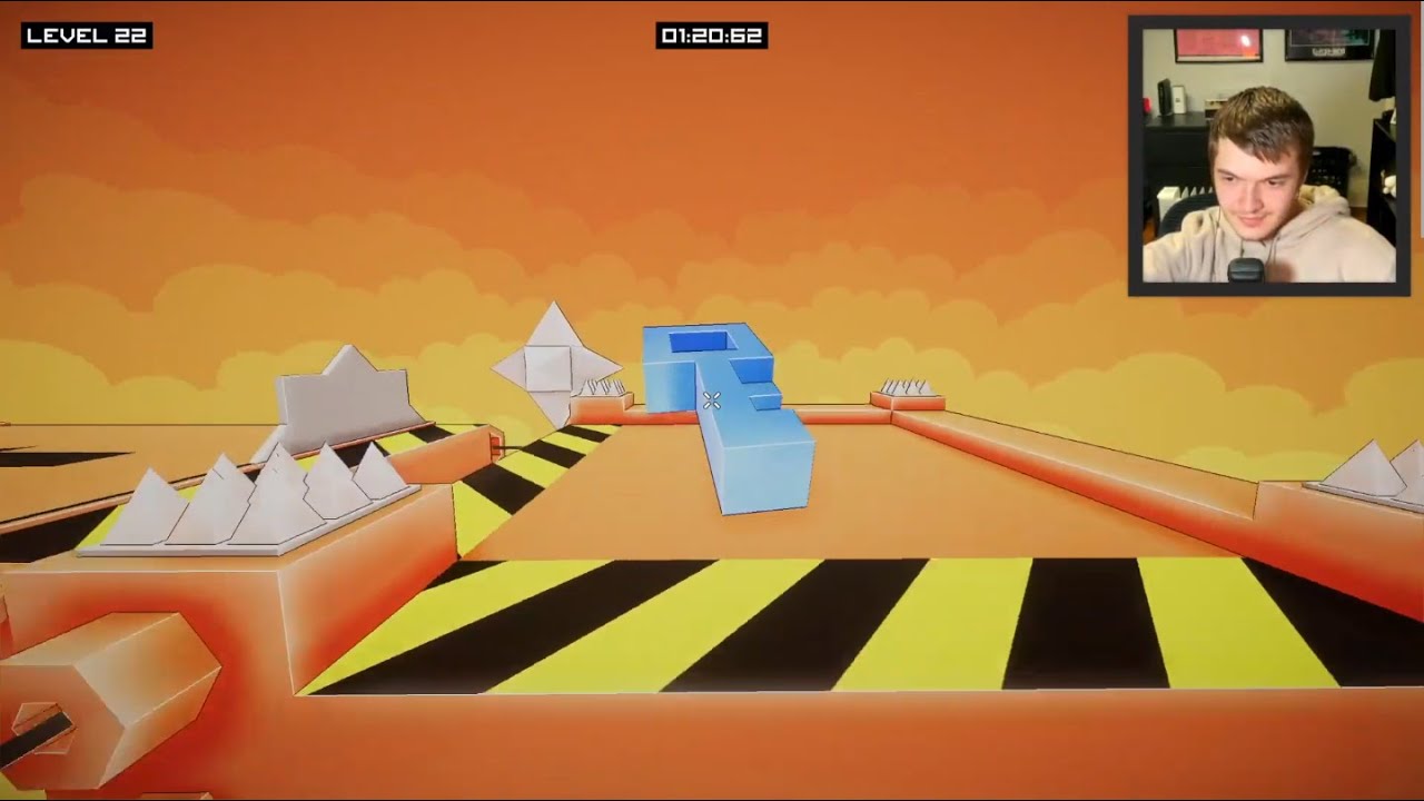 Playing a REALLY GOOD game and also marbles I guess.