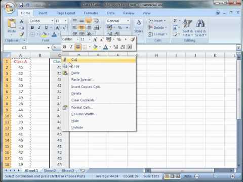 Mr Barton's Autograph Video 10 - Working with Raw Data