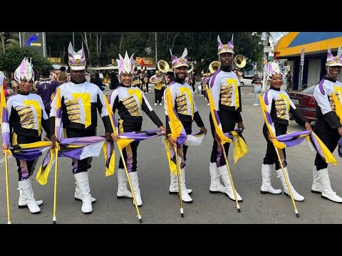 Coreográfico da Banda marcial FAMCRUZ no Concurso de Bandas e Fanfarras CONFAMCRUZ 2024
