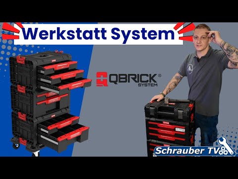 Modular organization system for the workshop / workshop trolley Qbrick System