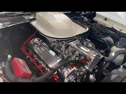 Blown Firebird Trans Am with hidden Supercharger for Classic Sleeper Look