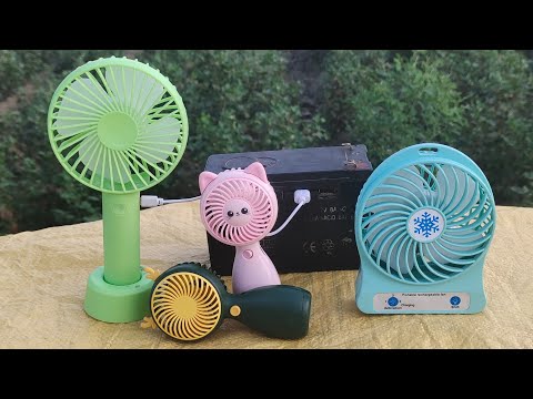 Super Cool Air Mini Fan Portable Handheld Multifunctional Mini Fan