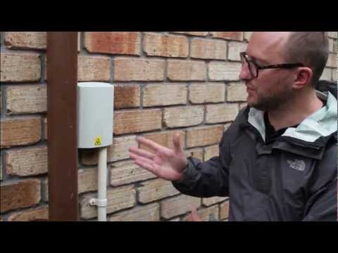 An Orcon Fibre Installation