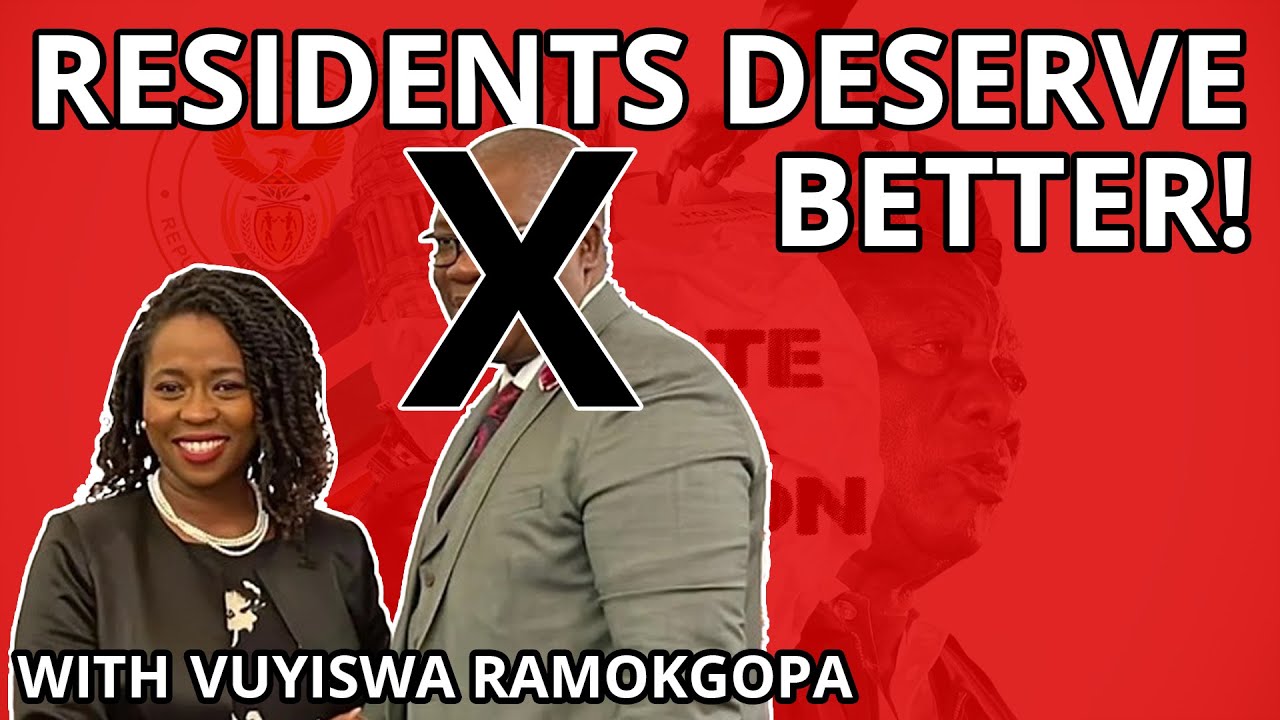 GAUTENG RESIDENTS DESERVE BETTER! Part 2