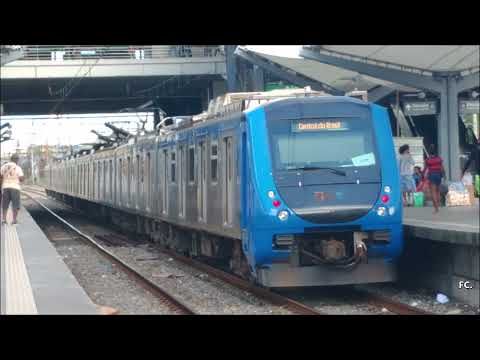 Supervia | Alstom 5000 no Maracanã