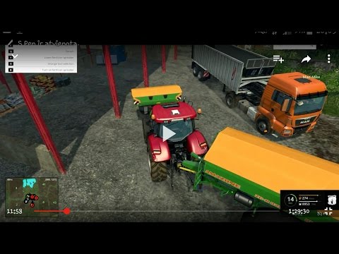 farming sim 2015 multiplayer in daggerwin sever EP13 fertilizer spreading challengePART1
