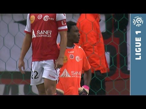 Goal Anthony WEBER (5' csc) - Stade de Reims - EA Guingamp (1-1) - 2013/2014