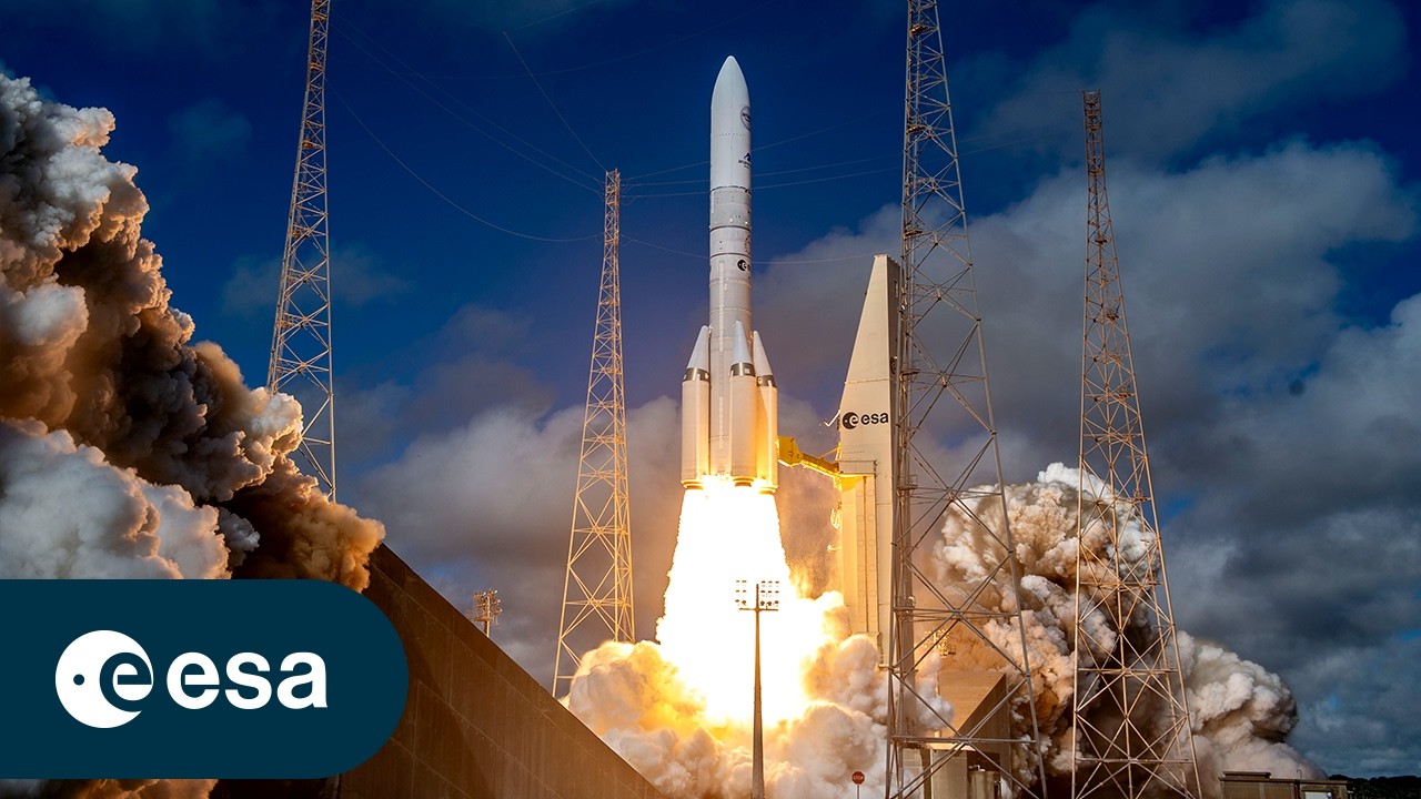 Launch of the first Ariane 6 with its most powerful boosters