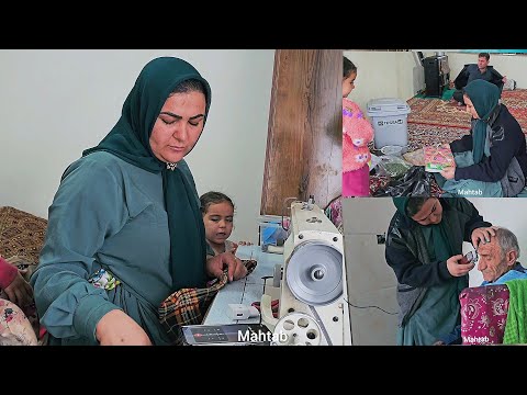 "Norbakhsh's" shopping in the city and mother's happiness. Grandfather's facial correction