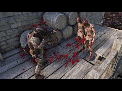 1000 MODERN SOLDIERS defend the castle from 60,000 ZOMBIES | Ultimate Epic Battle Simulator 2