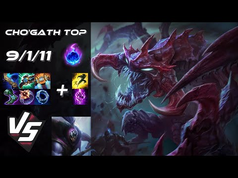 TOP Cho'Gath vs Jax - EU Challenger Patch 14.10