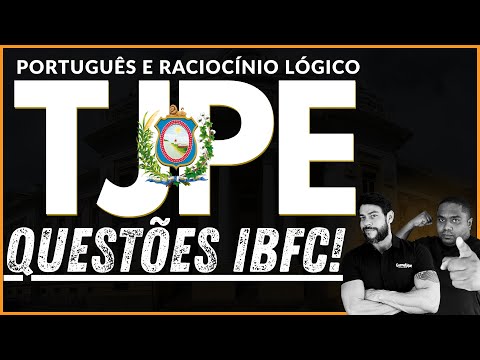 🔴✅TJPE IBFC | QUESTÕES COMENTADAS | Português e RLM com Pedro Lima e Rooldney Araújo!