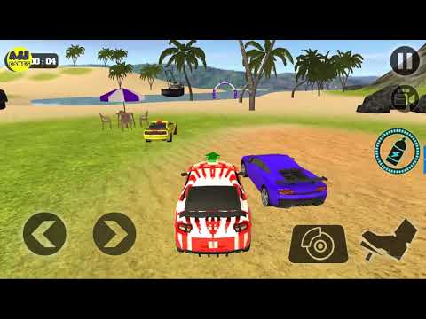 Water Surfer Car Floating Race - Android IOS GamePlay