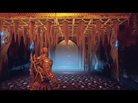 God of War Break Chains Get Past Spike Roofs to Tyr Temple Outside