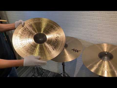 Sabian AAX Ride 20" (Thin, Medium, Heavy)  (中文發音，Chinese pronunciation)