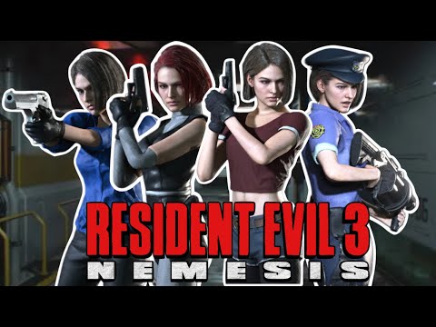 Alternate Classic Jill Outfits Showcase | Resident Evil 3 Remake PC 4K Gameplay