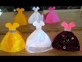 How to make a Mothers Day dress card, wedding.