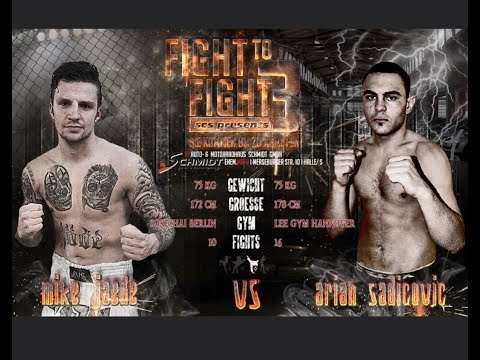Fight to Fight 3  2014: Mike Jaede vs Arian Sadicovic