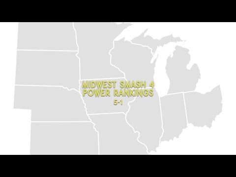 2016 Midwest Smash 4 Power Ranking #1-5