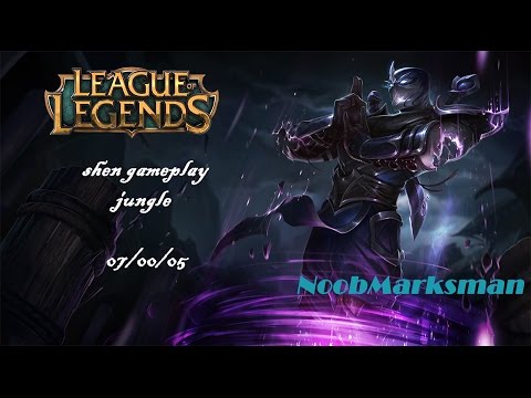 League of Legends Shen (tank) Jungle 6.10 Gameplay Latest