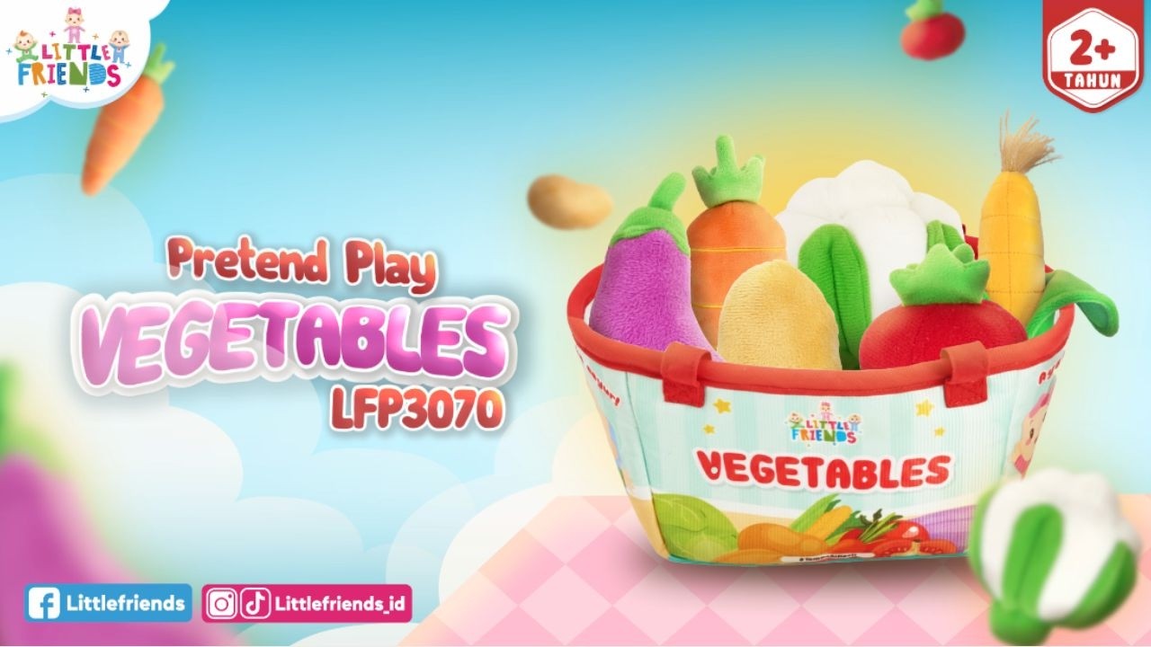 Pretend Play Vegetable LFP3070 Little Friends